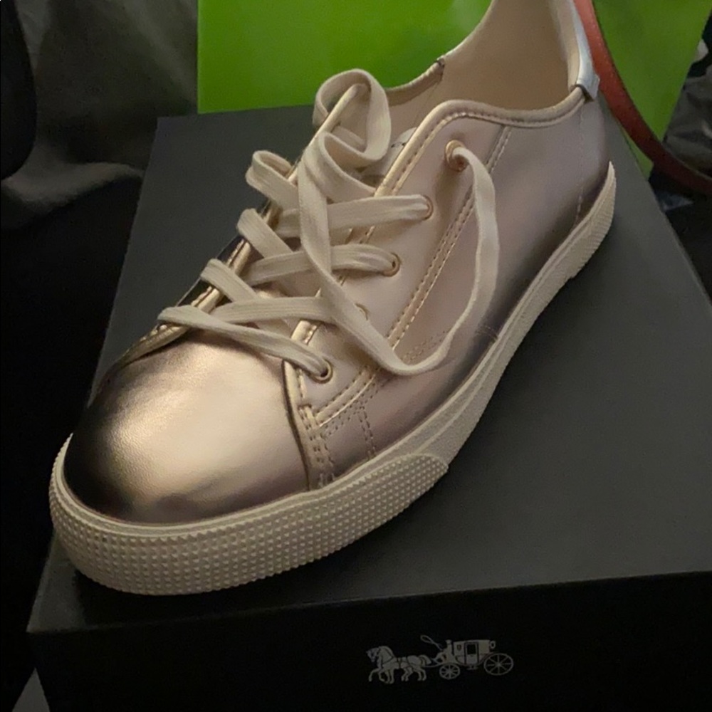Metallic Sneakers